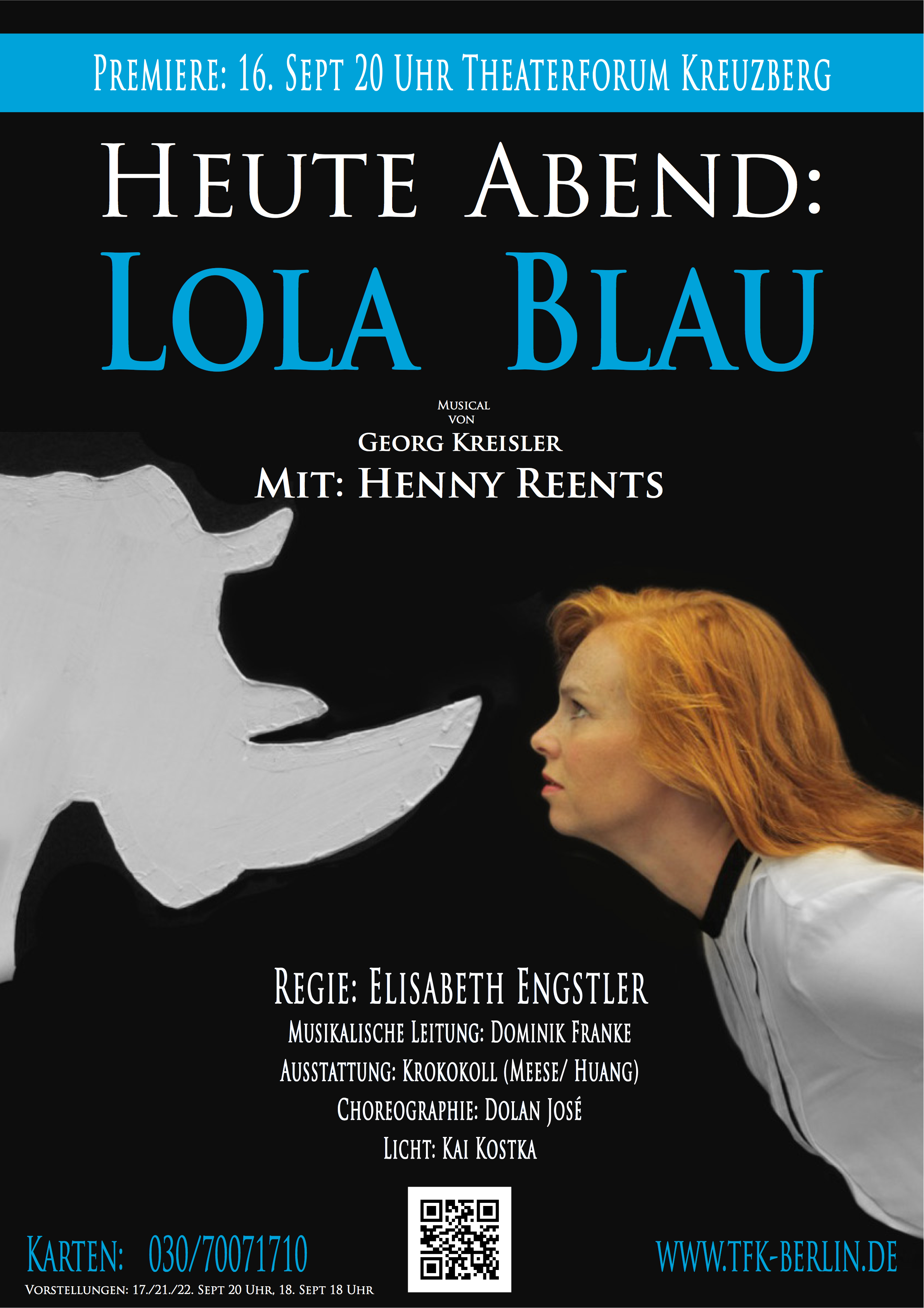 HEUTE ABEND: LOLA BLAU